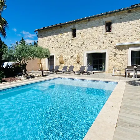 Сasa de vacaciones Mas Guiraud, Le Gaspardoux Beaucaire (Gard)